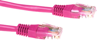 Intronics - Patchkabel twisted pair Patchk U/Utp 5E Roze 1M