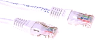 Intronics - Patchkabel twisted pair Patchk U/Utp 5E Wit 1M