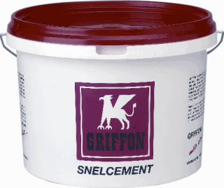 Griffon - Stuc- en uitvlakmortel Snelcement Grijs 6Kg Em