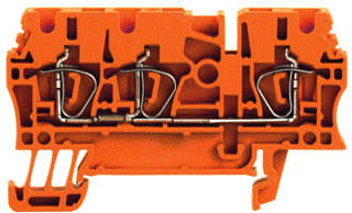 Weidmüller - Verbindingsrijgklem Zdu 2.5/3An Or