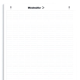 Weidmüller - Tekststrookblad 1686361044