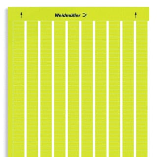Weidmüller - Tekststrookblad 1835820000