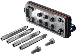 Weidmüller - Rechthoekige (industrie) connector HDC IP68 24B MD