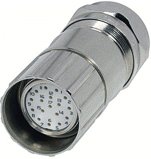 Weidmüller - behuizing voor ronde connectors 1299390000