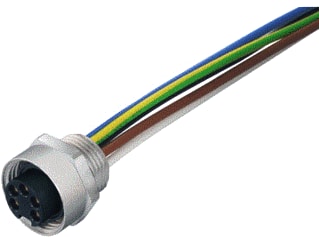 Weidmüller - Ronde connector, inbouw (met kabel) 1292380000