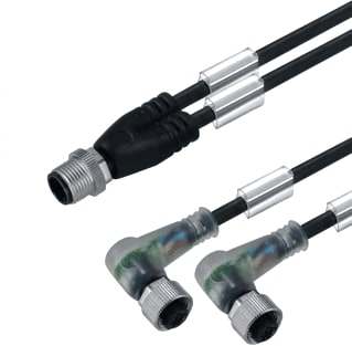 Weidmüller - Sensor/actorkabel met connector 1912111000