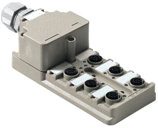 Weidmüller - Pass. sensor-/actor verd. (z.kabel) SENSOR SAI-6-M 5P M12 ECO