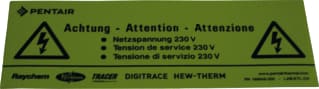 NVent Raychem - Veiligheidspictogram 148648-000