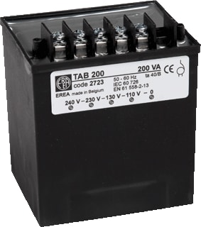 Erea - 1-fase stuurtransformator Tab200