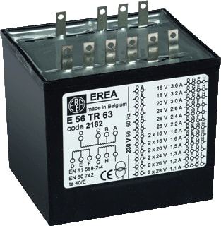 Erea - 1-fase stuurtransformator e 56tr63