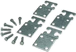 ABB - ARIA Comp. v. uitbouw kast/lessenaar Bevvoet Inox Set4
