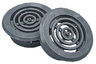 ABB - ARIA Ventilatieplaat voor kast/lessenaar Luchtinlaat Ip44 Set2
