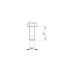 Cooper Crouse-Hinds - Ceag Mech. toebeh. verlichtingsarmatuur hexa bolt s 4 acer inox