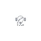 Cooper Crouse-Hinds - Ceag Mech. toebeh. verlichtingsarmatuur Pipe Clamp R12 Hot Galv