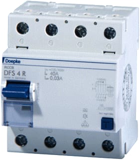 Doepke - Aardlekschakelaar Als 40A 400V 30Ma 4P