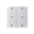 Hager Berker - S.1/B.3/B.7 Bed.element / centr.pl. schakelmat. bedelem 2v knp pyl sb wt