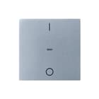 Hager Berker - S.1/B.3/B.7 Bed.element / centr.pl. schakelmat. bedelem 1v knp i/o sb alu