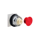 Schneider Electric - Harmony 9001K Drukknop frontelement (paddestoel) drkknpelm 9001kr24r