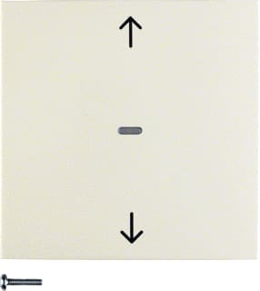 Hager Berker - S.1 Quicklink Toets bussysteem hgr knx-rf drkknp jal s1 wit