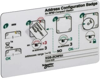 TeSensors - Toebehoren/onderdelen voor RFID tbhvrfid xgszcnf01