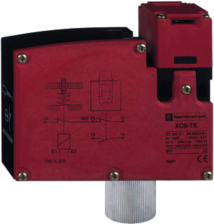 TeSensors - Preventa Eindschak m vergrendelingsfunctie Xcste5533