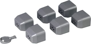 Legrand - LCS Kinderbev.-inzetstuk schakelmat. blindplug c19 sleutel ds6