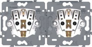 Niko - Wandcontactdoos (WCD schakelmat.) Sok 2V Wcd Ra