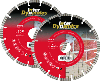 InterDynamics - Slijpschijf Diamantzg Duopack 125