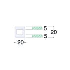 ABB - APO Verbindingselement profielrail Kontaktbl Rail-Rail (10)