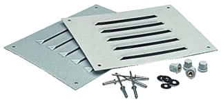 ABB - PolySafe Ventilatieplaat voor kast/lessenaar Ventilatierooster Ip44