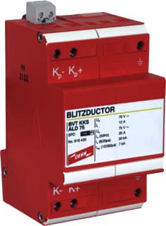 DEHN - BLITZDUCTOR VT Gecombineerde afleider data en M&R afleider 918420