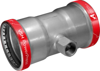 VSH - Fitting met 3 aansluitingen 123462323