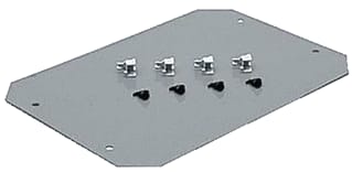 ABB - VMS Afdek/afscherm/mark.strk kast/less. 43 Afdekplaat (Blauw)