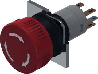 EAO - Serie 51 Noodstop compleet 51-253.022