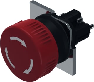EAO - Serie 51 Noodstop compleet 51-256.025