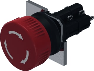 EAO - Serie 51 Noodstop compleet 51-259.025