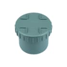 Wavin - Wadal Fitting met 1 aansluiting Wadl Eindstuk+Deksel 75 L