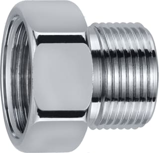 Neoperl - Fitting met 2 aansluitingen Verloopnipp Mess Chr 3/8"