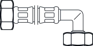 Neoperl - Techline NT DN13 Flexibele metalen aansluitslang flex.slng 3/4x3/4 150cm