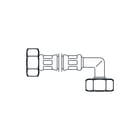 Neoperl - Techline NT DN13 Flexibele metalen aansluitslang flex.slng 3/4x3/4 150cm