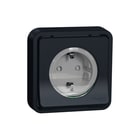 Schneider Electric Merten - Wandcontactdoos (WCD schakelmat.) mureva styl wcd inb ip55 gr