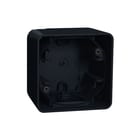 Schneider Electric Merten - Mureva Opbouwbak inbouwschakelmateriaal Styl Box Opb 1V Gr