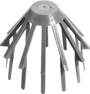 Walraven - BIS 595 Bladvanger dakafvoer Boldrrooster 60-75 Mm Pvc