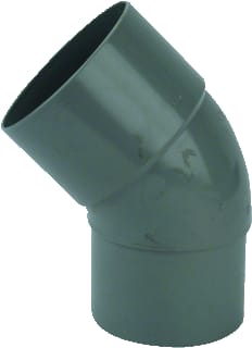 Wavin - HWA Fitting met 2 aansluitingen Bocht 45Gr 70Mm M/V-Sp