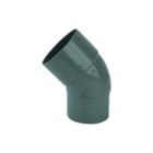 Wavin - HWA Fitting met 2 aansluitingen Bocht 45Gr 70Mm M/V-Sp