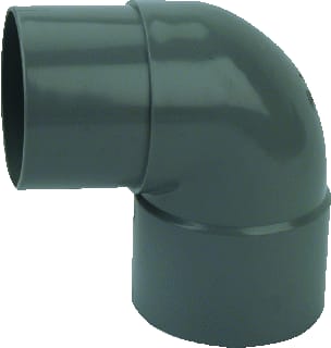 Wavin - HWA Fitting met 2 aansluitingen Bocht 88Gr 80Mm M/V-Sp