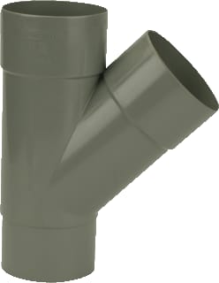 Wavin - HWA Fitting met 3 aansluitingen T-Stuk 45Gr 100 2Xm/S