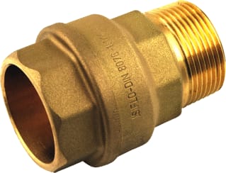 Isiflo - Fitting met 2 aansluitingen Hsf Overgkopp 50X1.1/2