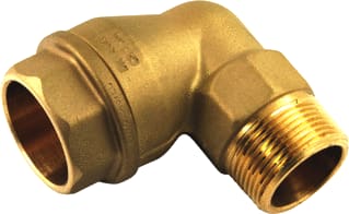Isiflo - Fitting met 2 aansluitingen Hsf Knie 90 50X1,1/2 Bt