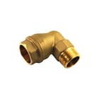 Isiflo - Fitting met 2 aansluitingen Hsf Knie 90 50X1,1/2 Bt